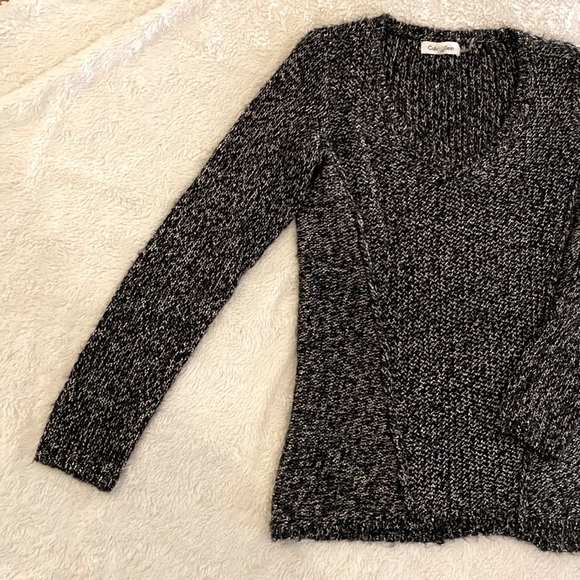 Calvin Klein V-Neck Sweater - Picture 12 of 16